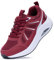 Zapatos ortopédicos de mujer para fascitis plantar, zapatos de mujer gimnasia con elevador de talón, zapatos deportivos, A Vino Rojo, 38 EU