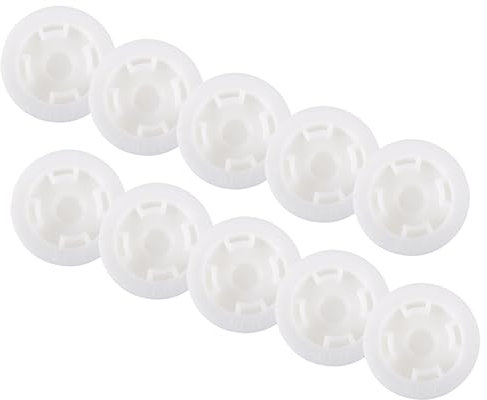 ULTECHNOVO 10st Luft Fass-spundkappe Fässer Öl Zubehör Wasserfassdeckel Ölfassdeckel Fasspumpe Stecker Spundkappen Staubschutzkappe Ölauffangwanne Grob Spundlochkappe Stopper Plastik Weiß