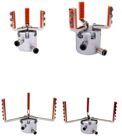 Fingerzylinder Parallelklemmen Pneumatischer Greifer MHS3-20/25/32/40D(3)