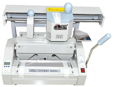 Bindemaschine, DC-30 Desktop Hot Melt Klebebindemaschine Kamm Kleber Buchbinder Maschine Booklet Maker,Bürobedarf