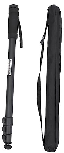 HOMSFOU Monopiede Per Fotocamere Asta in Lega Di Alluminio Supporto Unipolare Estendibile Da Capacità Di Carico Fino Leggero e Durevole