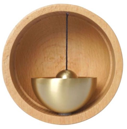 Homoyoyo Wooden Wind Chime for Door Opening Door Bells Chimes for Home Decorations and Business Office Use