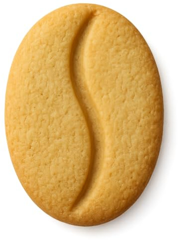 Mighty Gadget Coffee Bean Cookie Cutter & Stamp - 4x2.8 Unique Aroma for Coffee Lovers (Random Color)