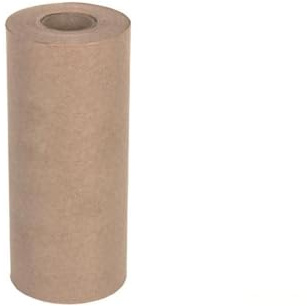 Rouleau de papier kraft de 60 g/m², dimensions 105 cm x 45 m, idéal pour protéger les sols et les surfaces pendant les travaux de construction.