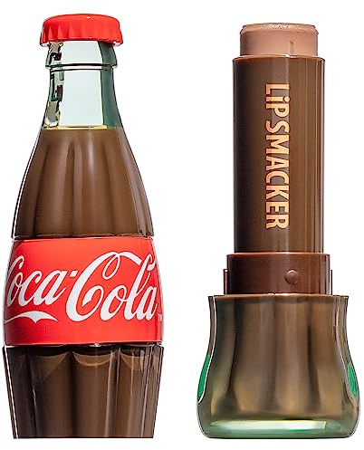 Lip Smacker Classic Coca Cola Bottle Lippenbalsam mit Cola-Geschmack, Lippenpflege zur Feuchtigkeit trockener Lippen