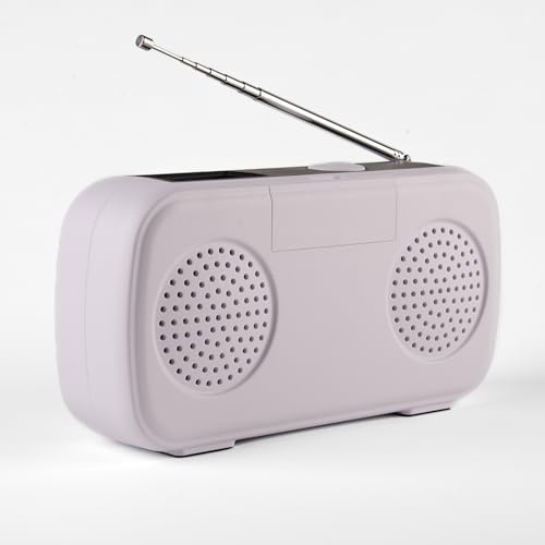 Ravencourt Living Easy Music Player (White) | DAB Radio, Bluetooth speaker, music player for the elderly, Dementia and Alzheimer’s or for visually impaired, simple design