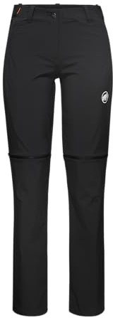 Mammut Outdoor Zip Off byxor Kvinnor svart 36