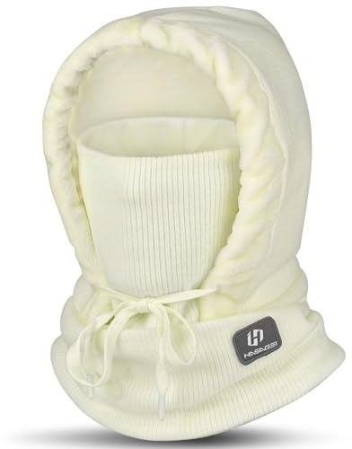 GXCROR Sturmhaube Balaclava Motorrad Skimaske Fahrrad Warm Fleece Winter Ski Maske für Herren Damen Männer Frauen