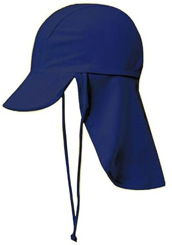 crazy bean Chapeau Anti UV de Soleil Enfant Chapeau Protege Nuque Randonnée pour Garcon Fille Cartoon Casquette Visiere de Bain Plage avec Mentonnière Réglable
