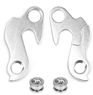 2-Pack Derailleur Hanger 6/GH-014 for Trek, Gary Fisher, Mongoose, Schwinn, BH, Coyote, and More – Replacement Part for Bicycle Frames – Fits Part #W230026 – Aluminum Alloy – Includes Mounting Screws