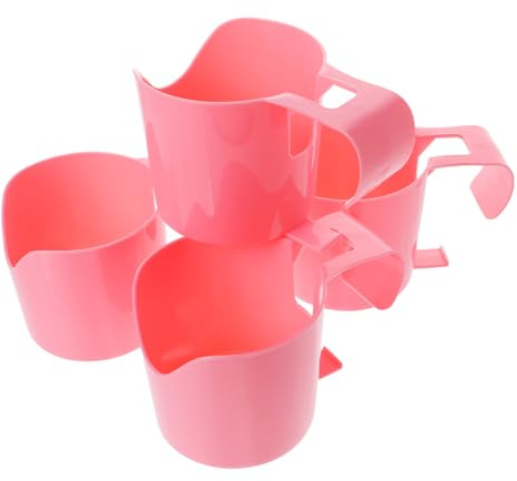 FUTUREORYY 4piezas Portavasos para Piscina De Plástico Portavasos Piscina Elevada Gancho para Botellas De Agua Accesorios para