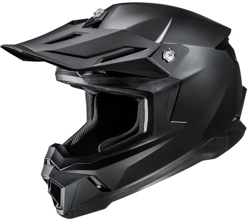 HJC, Casco Moto Cross C50 UNI Semi Flat Black, M