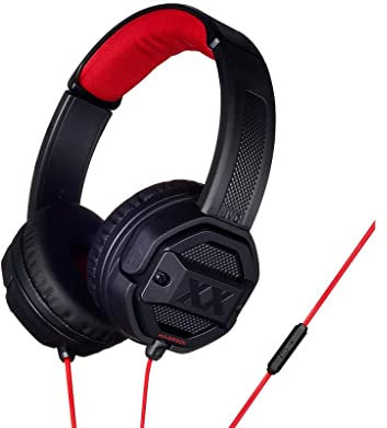 JVC Xtreme Xplosives On-Ear Headphone with Remote and Microphone - Black/Red
