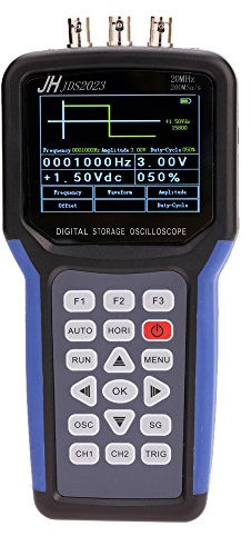 Oscilloscopio palmare digitale multifunzione + segnale generatore portatile misuratore di portata 20 MHz 200 MSa/s 1 ch TFT LCD