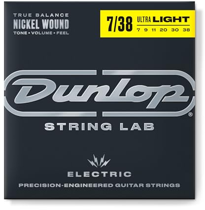 JIM DUNLOP Performance+ DEN0738 Saiten für E-Gitarre 07-38