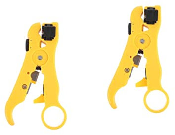 DOITOOL 2 Stücke Datenkabel-crimpzangen-set Kabel-crimpzangen-werkzeugsatz Crimper Elektrische Kabel-crimpzange Drahtzange Multifunktionale Drahtzange