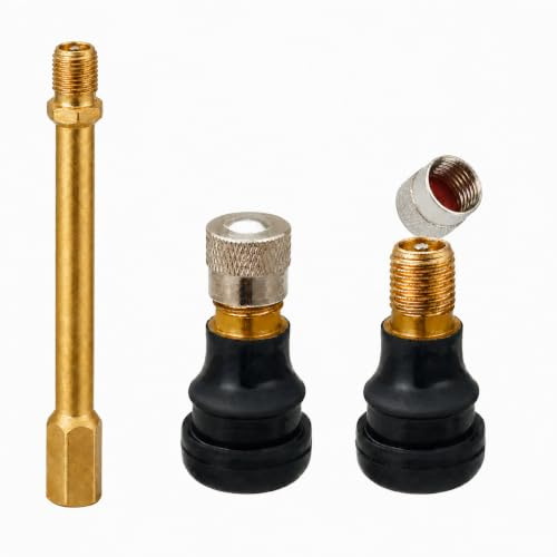 Natcoo Tubeless-Ventil and Extenderventil für Xiaomi Scooter, für Ninebot G30 Scooter, für Segway Mini, für Hoverboard
