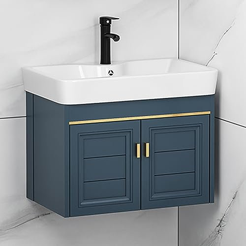 Lavabo Bagno,Mobile Bagno Sospesi,Kitchen Sinks con Rubinetto,Lavello da Cucina,Lavelli Commerciale 1 Vasca,per Interni Esterni Lavatoio Garage Cortile Ristorante Lavanderia,Moderno ed Elegante (Size