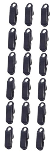 BELLIFFY 18-teiliges Markisenklemmen-Set Zeltklammern Mit Krokodilklemmen-Design Für Die Befestigung Von Planen Und Stoffabdeckungen Im Freien