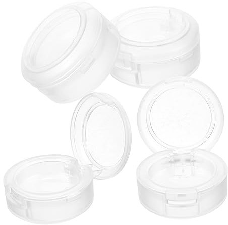 IWOWHERO 4stücke Leere Runde Lidschattenpfannen Leere Kosmetikbehälter Für Frauen Und Mädchen Wiederverwendbar Für Reisen Und Make-up