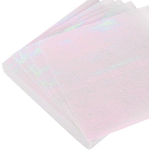 QUARKZMAN 75 Blatt Glitzer Origami Papier 4x4 Zoll 10x10cm Hellrosa | Glänzendes Funkelndes Quadratisches Falt Papier, Irisierendes Papier, für DIY Kunst Handwerk Dekor