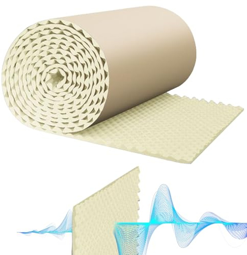 Schallproof -Panel - Higmdichte Selbstklingende Schalldämmung akustischer geschlossener Zellschaum | Gummi -Sound -Deading -Material | Schalldämpfende akustische Schaumstoffplatten für Innenstudio -Ap