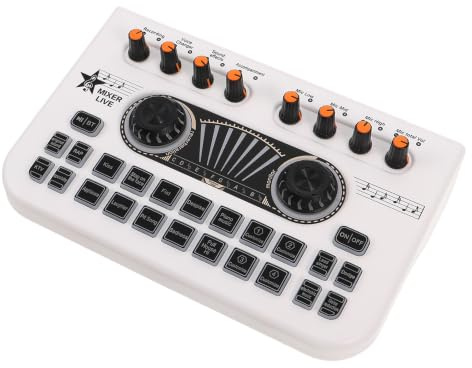 Mezclador de Audio Portátil X3 Control Digital para Estudio