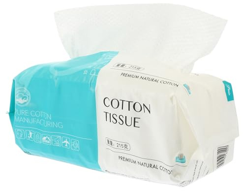 HONITANO Lingettes Démaquillantes Lavables en Coton, Design Extractible, Visage, Serviette de Toilette Pratique, Usage Voyage