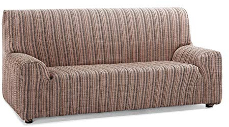 Martina Home Mejico Sofabezug, elastisch 4 Plazas, 240 a 270 cm de ancho braun
