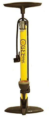 Hochdruck Fahrrad Standpumpe CBK-MS mit Manometer Dualpumpenkopf (beto tek) für alle Ventile