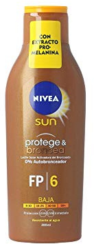 Nivea - nivea sun spray solare protect and bronze water resistant spf6 200ml