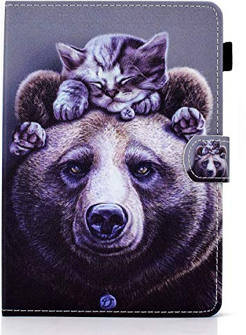 10 Zoll Tablet-Schutzhülle – Universal-Schutzhülle aus Leder mit Standfunktion Folio Schutzhülle für Fire HD 10, Google Nexus 9/10, iPad 2018, Galaxy Tab E 9.6 / Tab A 10.1, Sony Xperia Z / Z2 / Z3