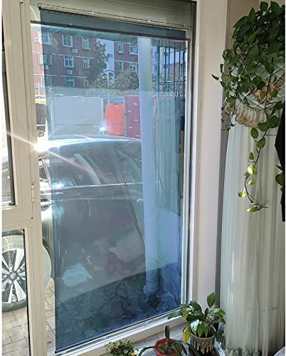 GTPBAO Rollos Sonnenschutzrollo für Tür und Fenster, Einseitig Durchsichtige Rollos für Küche, Arbeitszimmer, Schlafzimmer, Breite 113cm 103cm 83cm 63cm 43cm (Size : 83x200cm/32.7x78.7in)