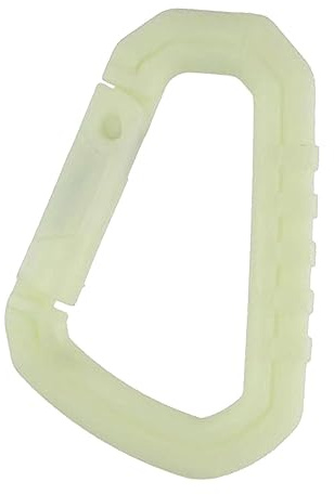 Glow in The Dark Karabinerhaken Schlüsselanhänger Tauchen Tauchen Karabinerhaken