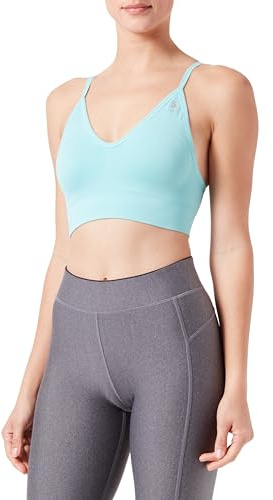 ODLO Sport BH Padded Seamless Soft I Sport BH Damen Leichter Halt I Sports Bra Gepolstert Soft Support