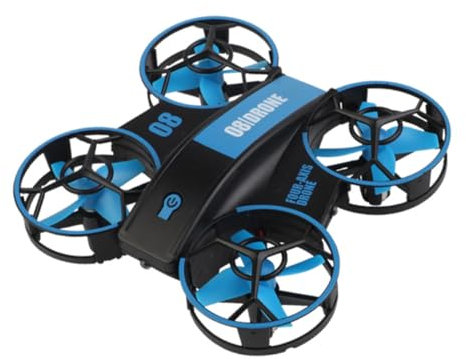 KOMBIUDA Led Quadcopter Drohne Für Erwachsene Mini Rc Flugzeug Mit Höhenkontrolle Leicht Und Tragbar Für Indoor-spiele Und Nachtflüge