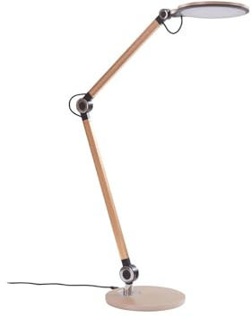 Lindby LED Tischlampe Nyxaris dimmbar (Modern) in Gold/Messing (1 flammig,) - Tischleuchte Schreibtischlampe Nachttischlampe Arbeitszimmerleuchte
