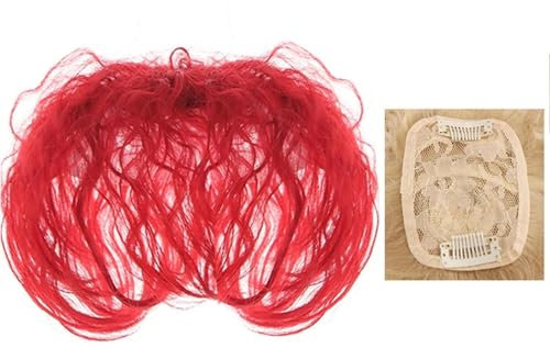 Pony-Haarspange, Pony-Haar, 3D-Air-Haarpony, Ponyfransen, Clip-in-Pony, Haarverlängerungen, Perücken, Haarteile, Pony, Toupets, Haarteile für Frauen, Clip-in-Pony (Farbe: BF03-101)