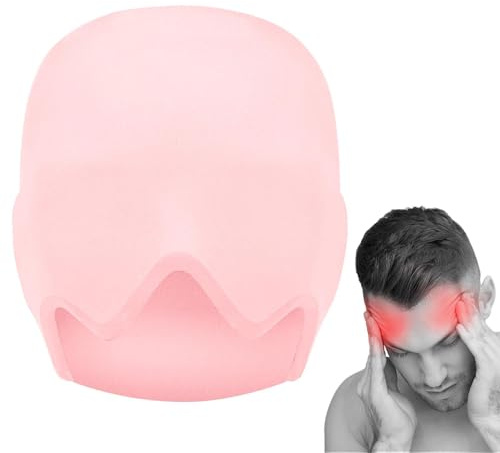 Cuffia da impacco freddo in gel, berretto da ghiaccio in gel, cuffia per alleviare l'emicrania | avvolgente per la testa estensibile e confortevole in ghiaccio per gli occhi gonfiati, tensione
