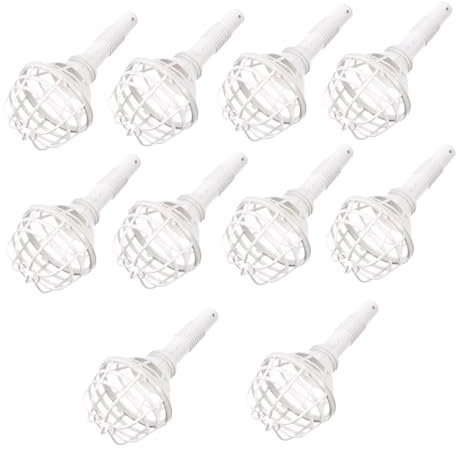 DIYEAH Blumenhalter-Set Für Hochzeiten – Tank 10-teilig Handgebundene Blumenstraußhalter Für Brautarrangements Blumendekorationen