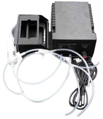 FQkBEX DTF -Tinte Printhead -Reinigungsmaschine Kompatibel mit Druckkopf -Entsperren und Zirkulationsinstrumente kompatibel mit i3200 4720 L1800 L805 1390 L800 Drucker Reparaturkit(AU Plug)