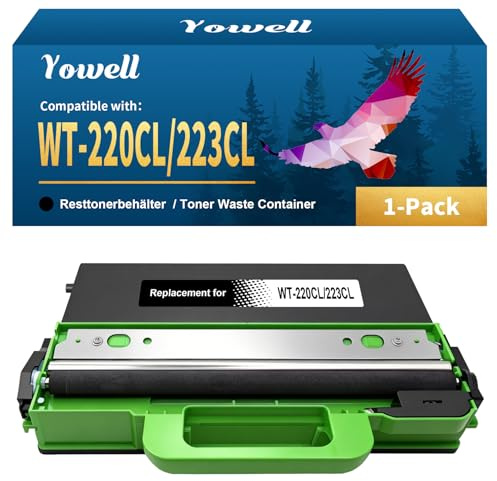 Yowell WT220CL WT223CL Depósito de Tóner Residual WT-220CL WT -223CL Compatible con Brother MFC L3750CDW DCP-L3550CDW MFC-L3750CDW MFC-L3770CDW MFC-L3710CW DCP-L3550CDW DCP-L3510CDW HL-L3210CW