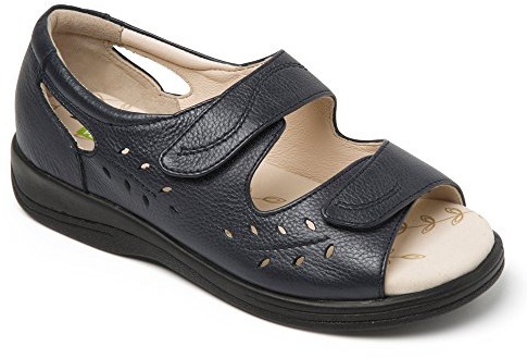 Padders Plus Heatwave sandaler med öppen tå för kvinnor