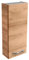 FACKELMANN Hängeschrank Milano/Badschrank mit Soft-Close/Maße (B x H x T): ca. 30 x 68 x 15 cm/Schrank fürs Bad mit 1 Tür/Türanschlag frei wählbar/Korpus: Braun hell/Front: Braun hell