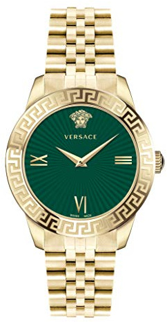 Versace VEVC00619 Analoge Quarzuhr für Erwachsene, mit Armband aus Edelstahl