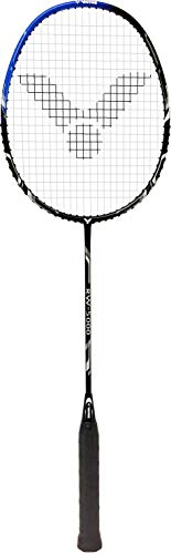 VICTOR Badmintonschläger RW 5000, erhältlich in den Farben blau, schwarz und weiß (Schwarz, RW-5000)