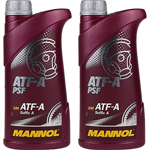 QR-Parts Set 85446886 MN8203-1 2x1 Liter Original MANNOL Hydrauliköl ATF-A PSF Hydraulic Fluid Oil