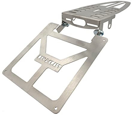 Portatarga per KTM TM Fantic Husqvarna 125 300 450 Pieghevole Universale Moto Motard Enduro