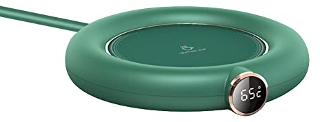 Scalda Bevande USB per con spegnimento Automatico, Riscaldamento a 3 Temperature Insieme a Display a LED, Portatile Scalda Tazza Latte Riscaldatore Cup caffè Warmer per Bevande Pad per Casa Ufficio