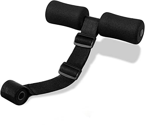 Topfinder Nordic Hamstring Curl, Adjustable Nordic Curl Strap for Sit-ups Squats Leg Abdominal Core Training Home Gym Workout Equipment (Adjustable 41.5cm)